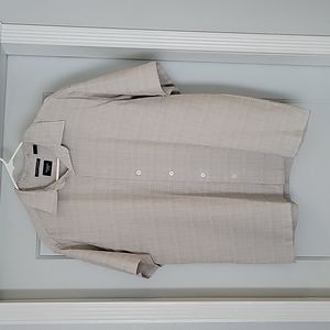 Mens HAGGAR casual button down shirt